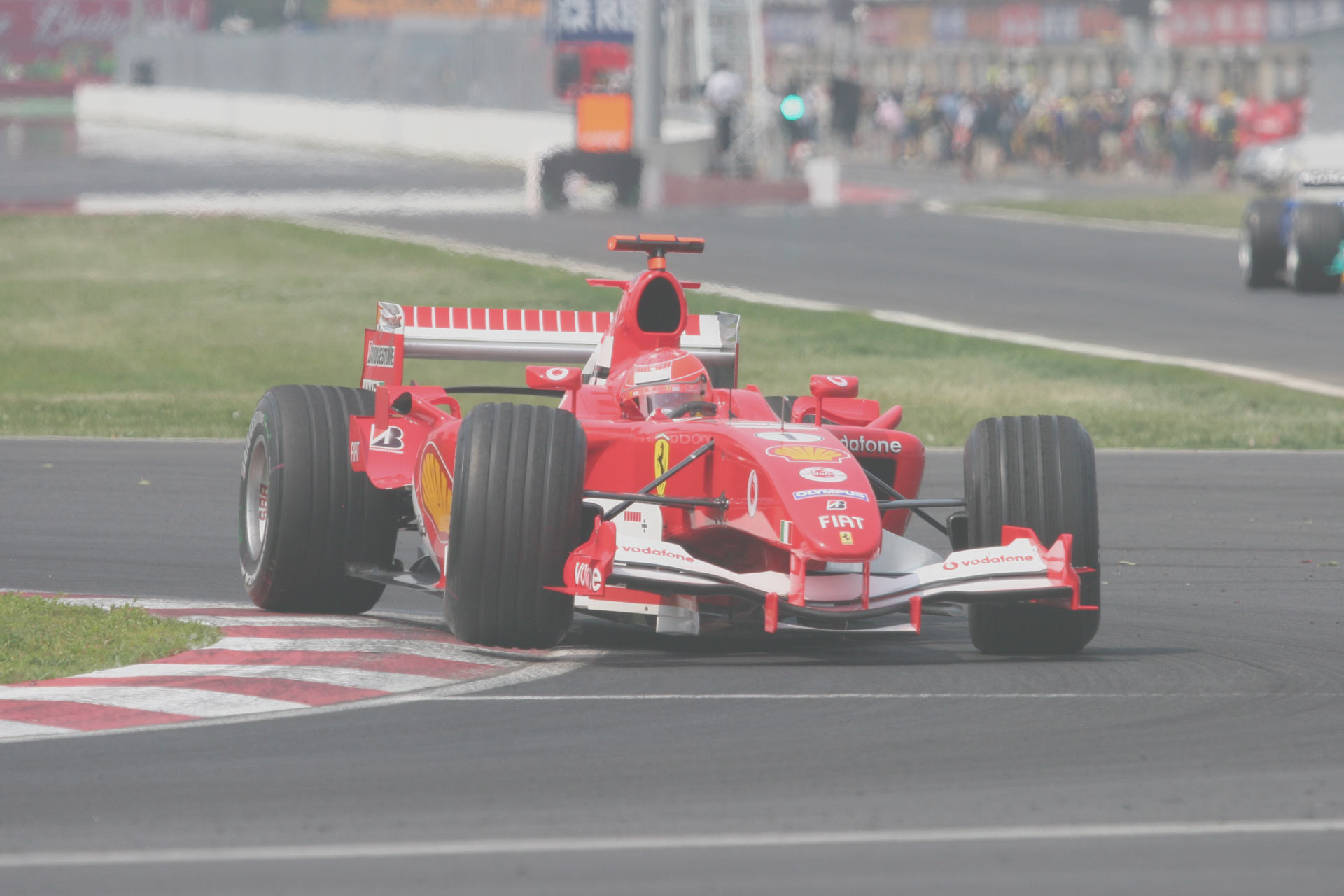 Michael Schumacher beim Kanada GP 2005
