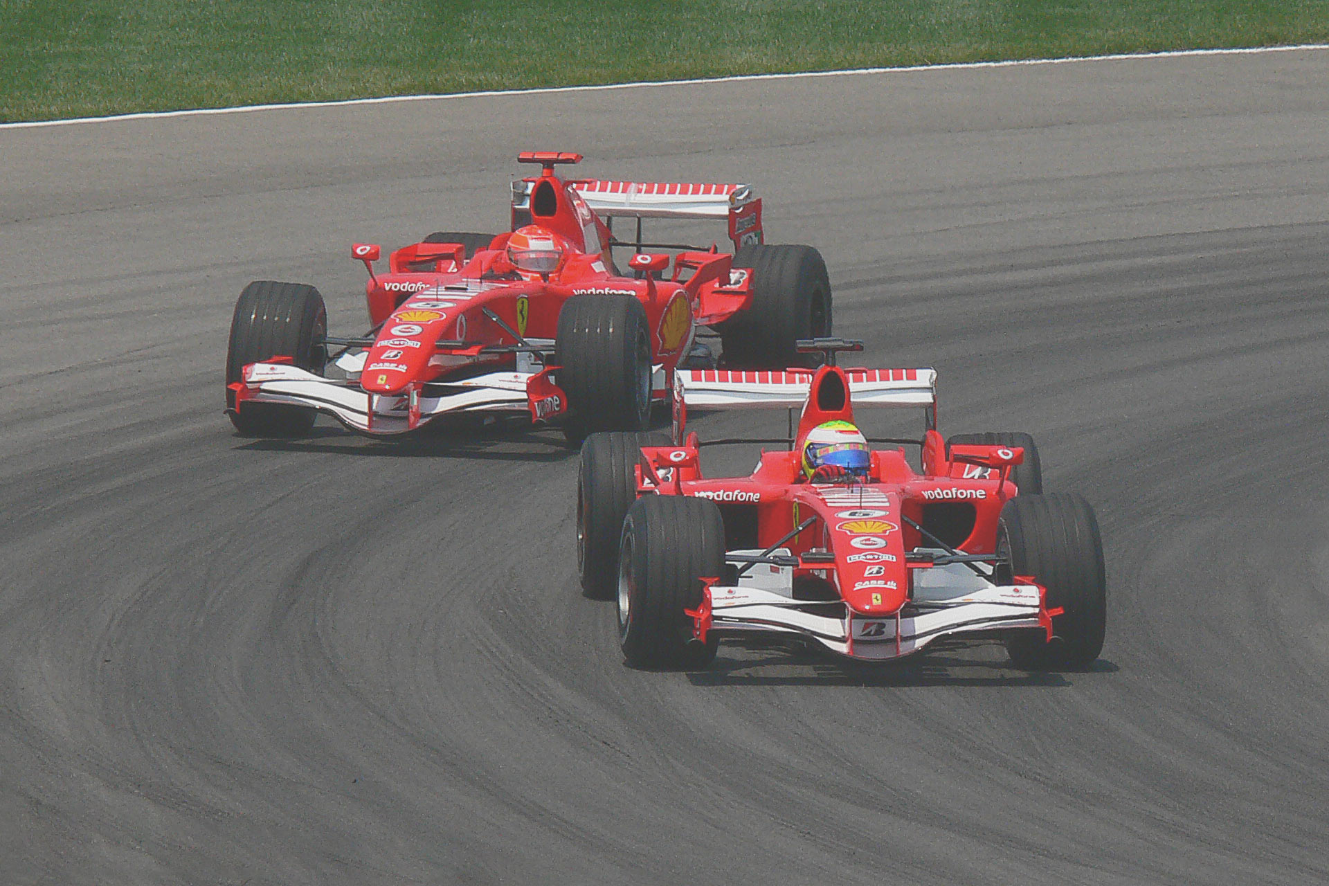 Felipe Massa und Michael Schumacher 2006