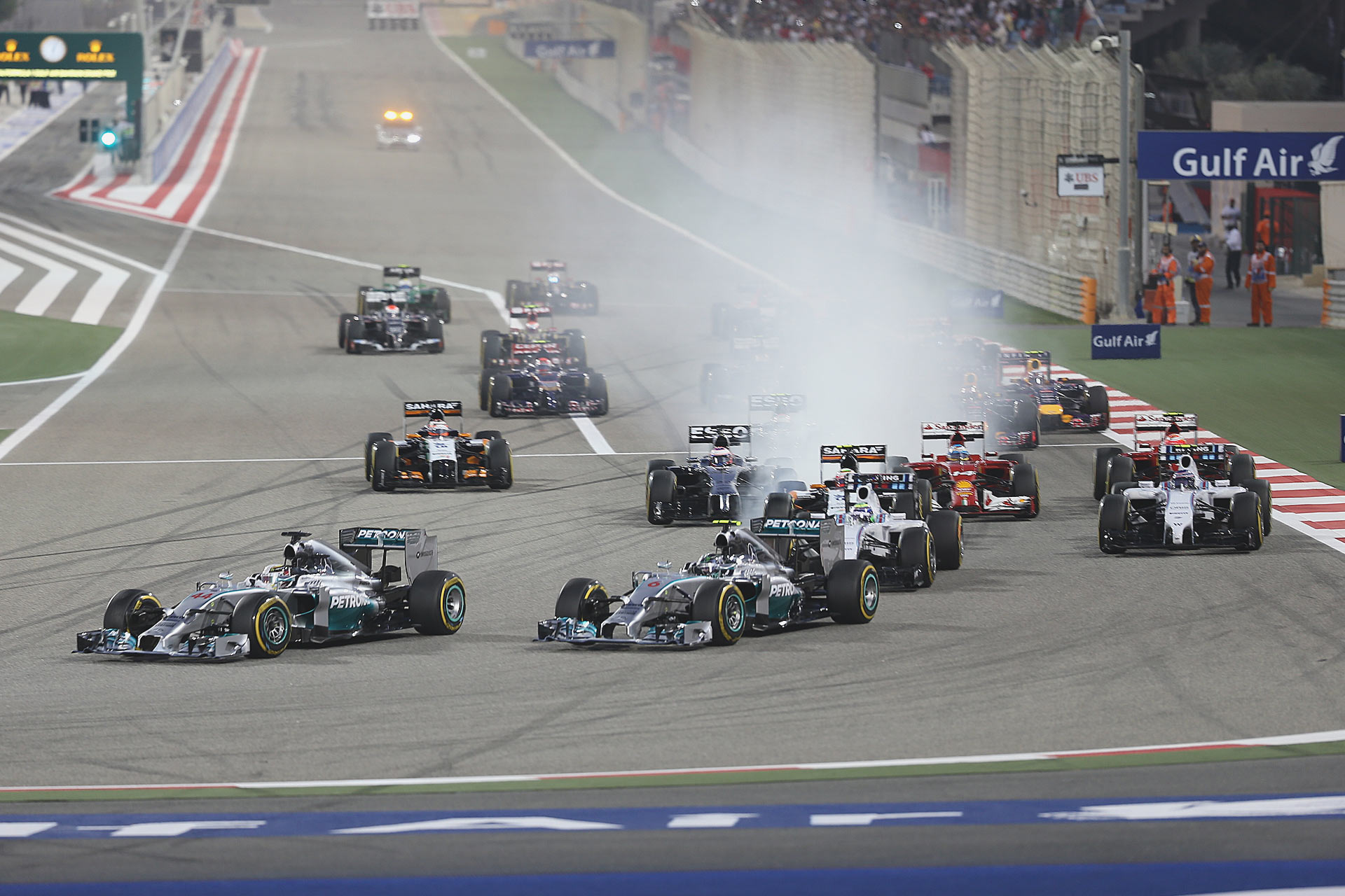 Erste Runde Bahrain GP 2014