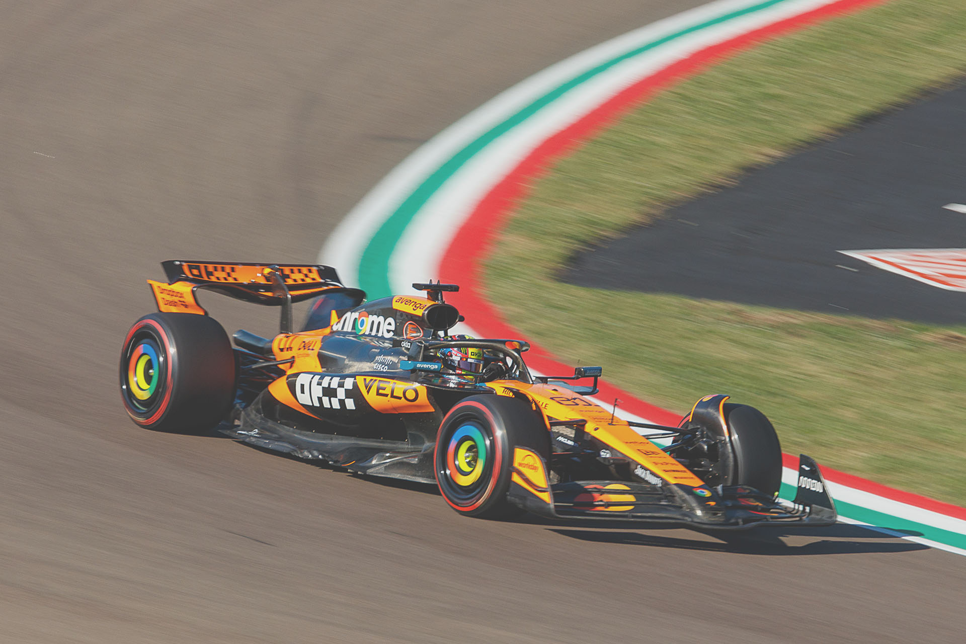 Oscar Piastri in Imola 2025